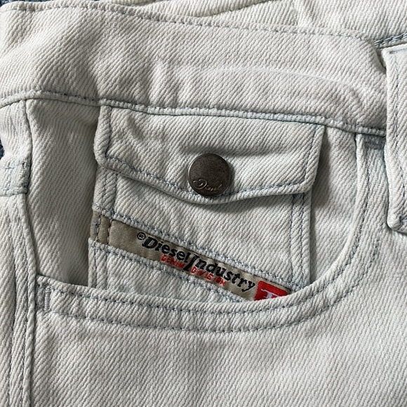 Diesel Livy Biker Super Slim Straight Stretch Jean - Picture 2 of 6